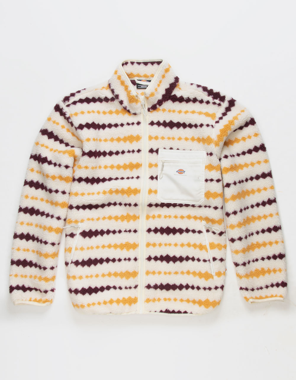 DICKIES Falkville Mens Fleece Jacket ECRU Tillys