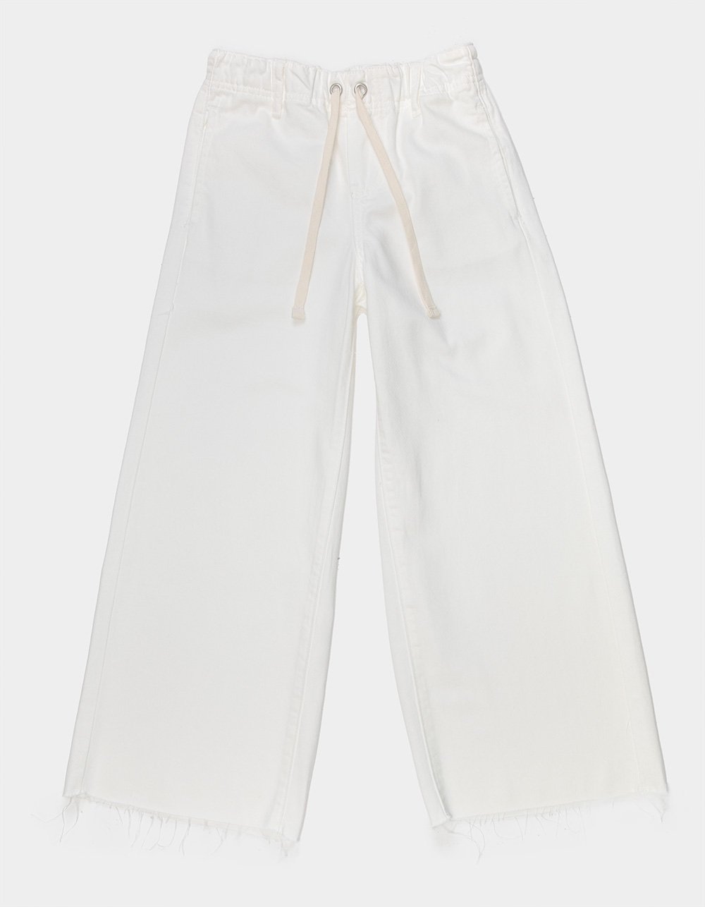 RSQ Girls Pull On Extreme Wide Leg Jeans - CREAM