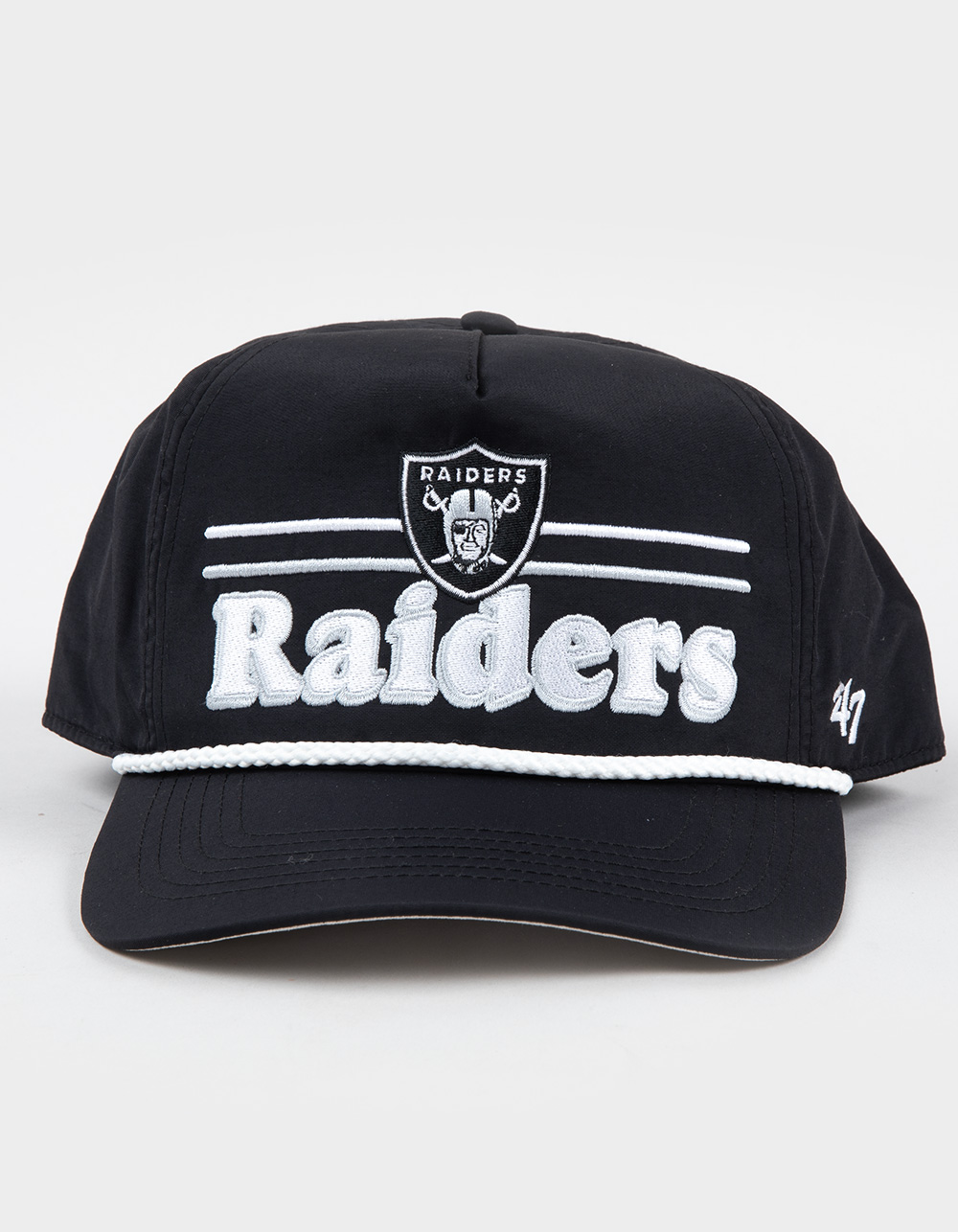 47 BRAND Las Vegas Raiders Campscape '47 Hitch Relaxed Fit Snapback Hat - BLACK