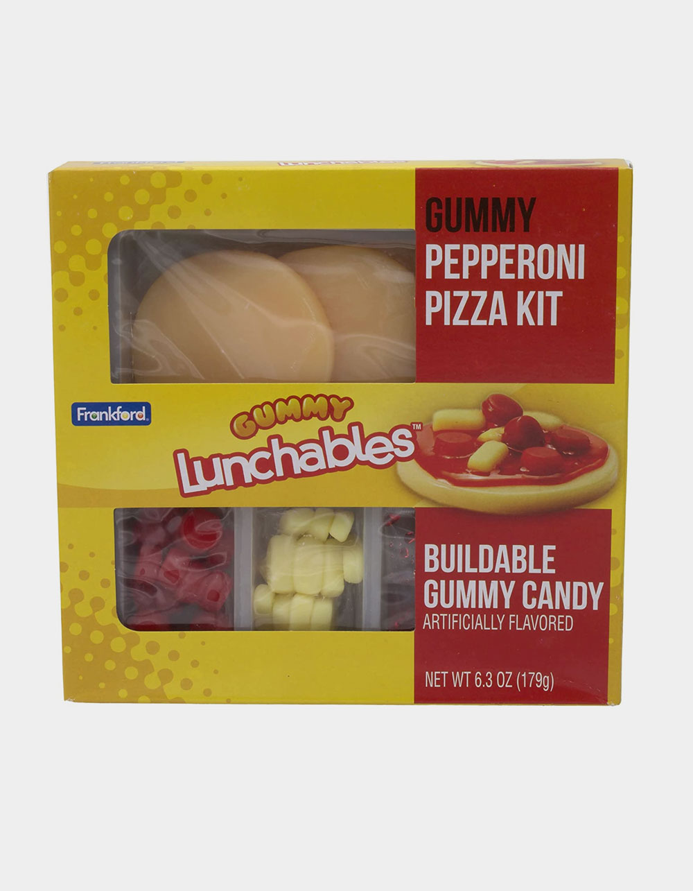 LUNCHABLES Pizza Kit Gummy Candy
