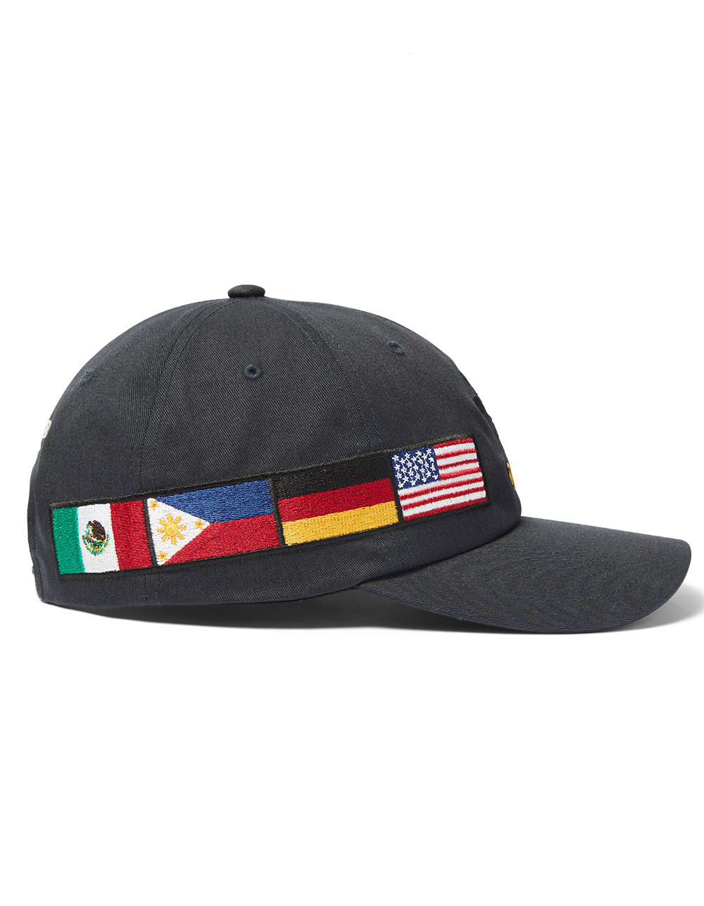 HUF x Disney Mickey Mouse Worldwide Snapback Hat - BLUE COMBO