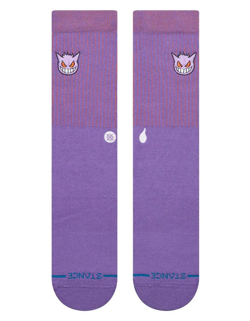 STANCE x Pokémon Gengar Crew Socks - PURPLE