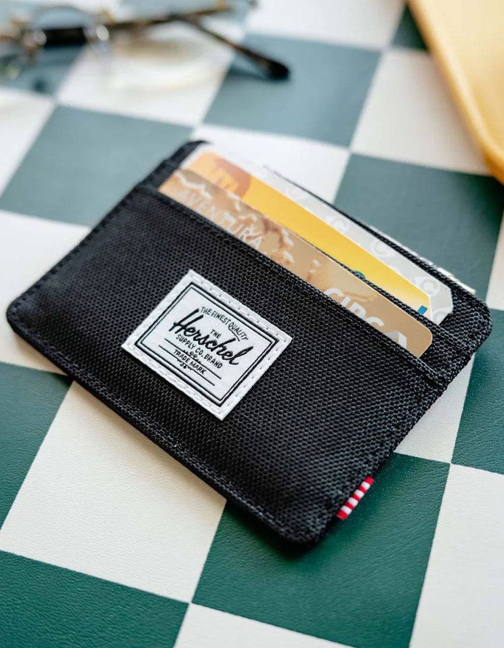 HERSCHEL SUPPLY CO. Charlie Cardholder Wallet - BLK/BLK
