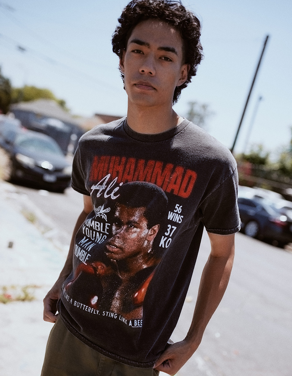 MUHAMMAD ALI Sweat Mens Tee - BLACK - XL | Tillys