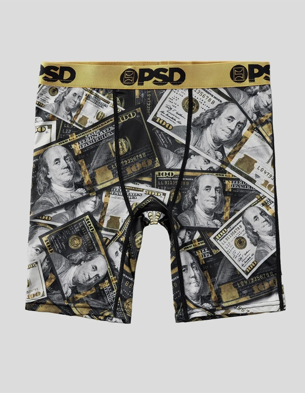 PSD Luster Lux 3 Pack Mens Boxer Briefs - MULTI