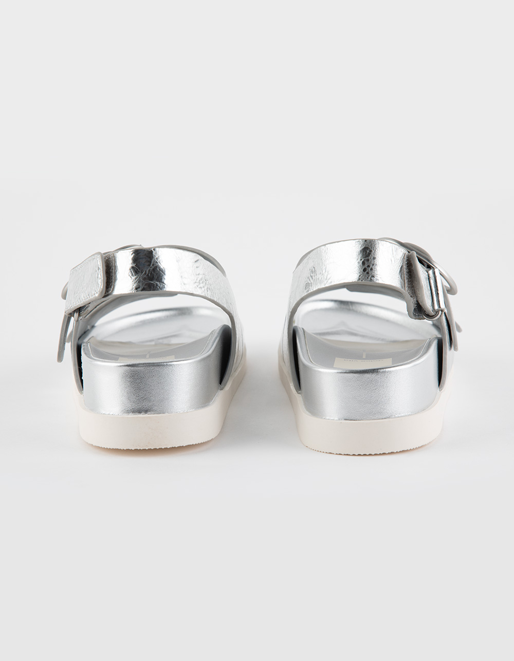 DOLCE VITA Starla 2 Strap Womens Sandals - SILVER