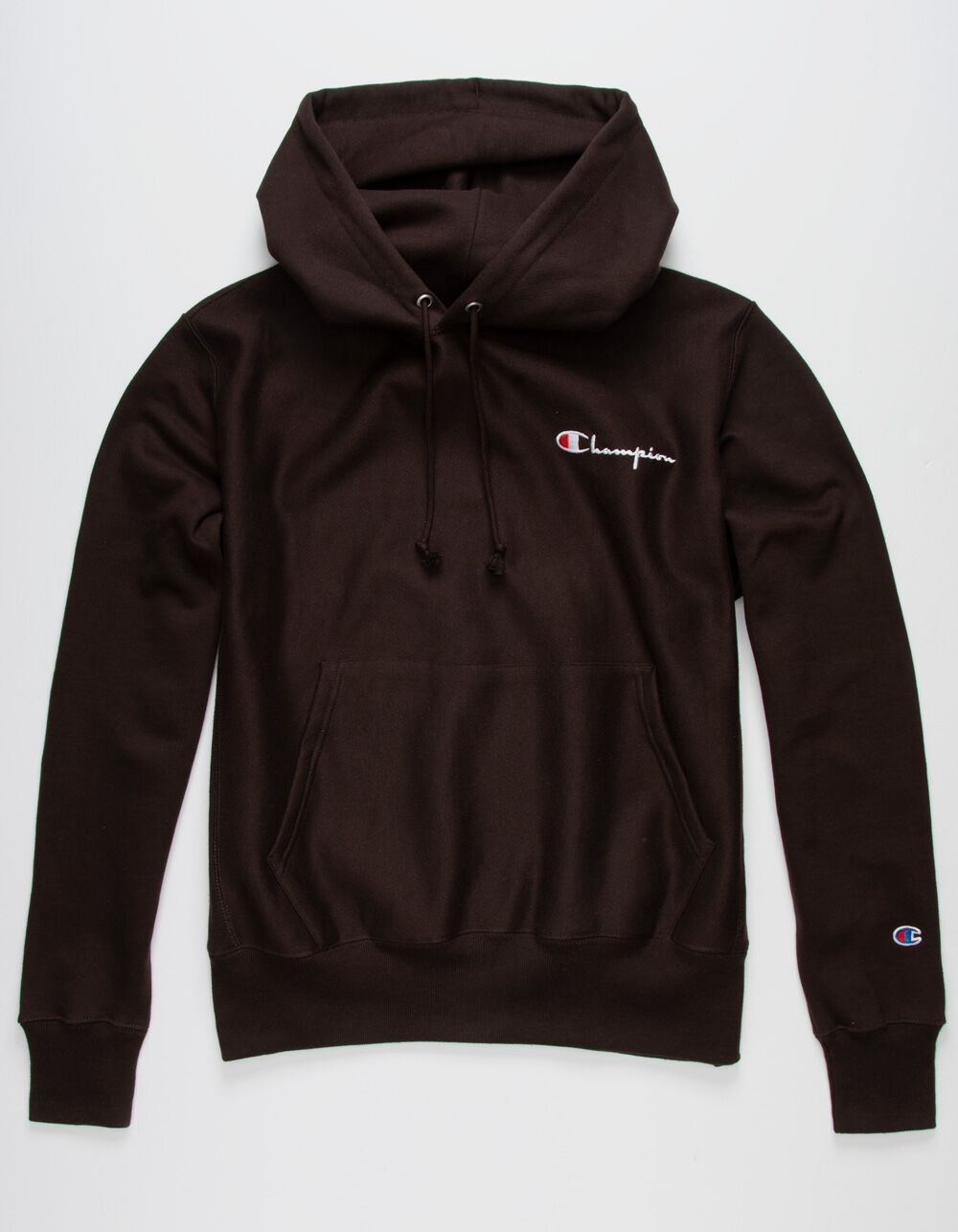 CHAMPION Embroidered Mens Hoodie - BROWN | Tillys