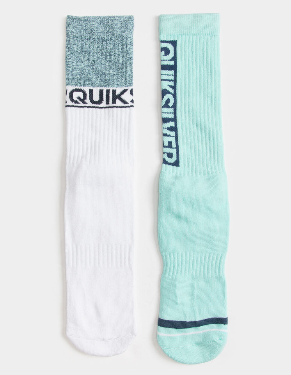 QUIKSILVER 2 Pack Mens Crew Socks MULTI Tillys