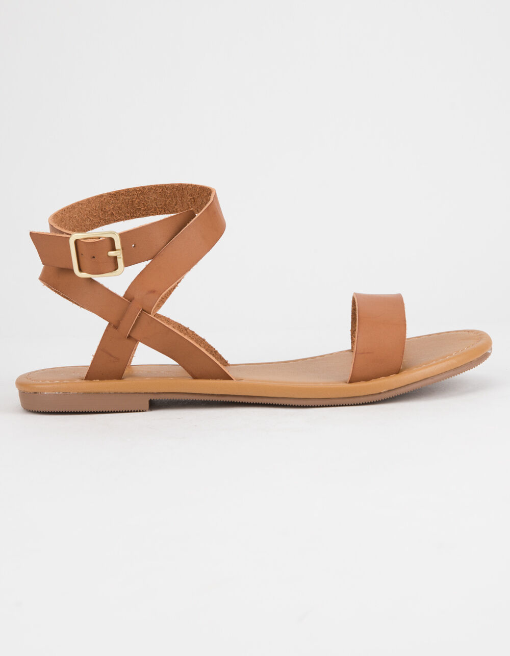 CITY CLASSIFIED Basic Ankle Wrap Womens Sandals image number 1