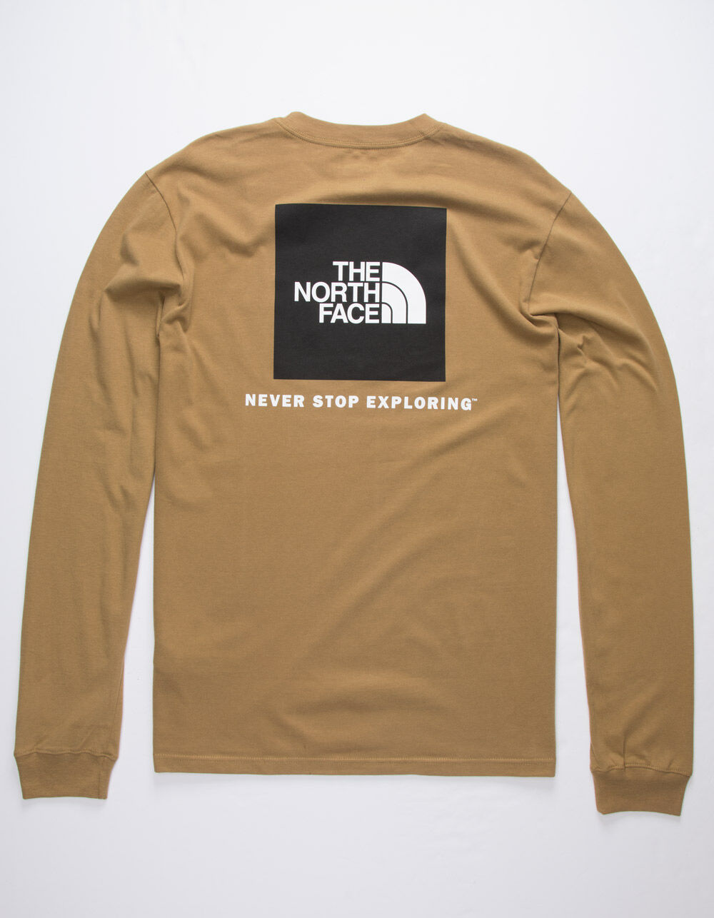 THE NORTH FACE Red Box Khaki Mens T-Shirt image number 0