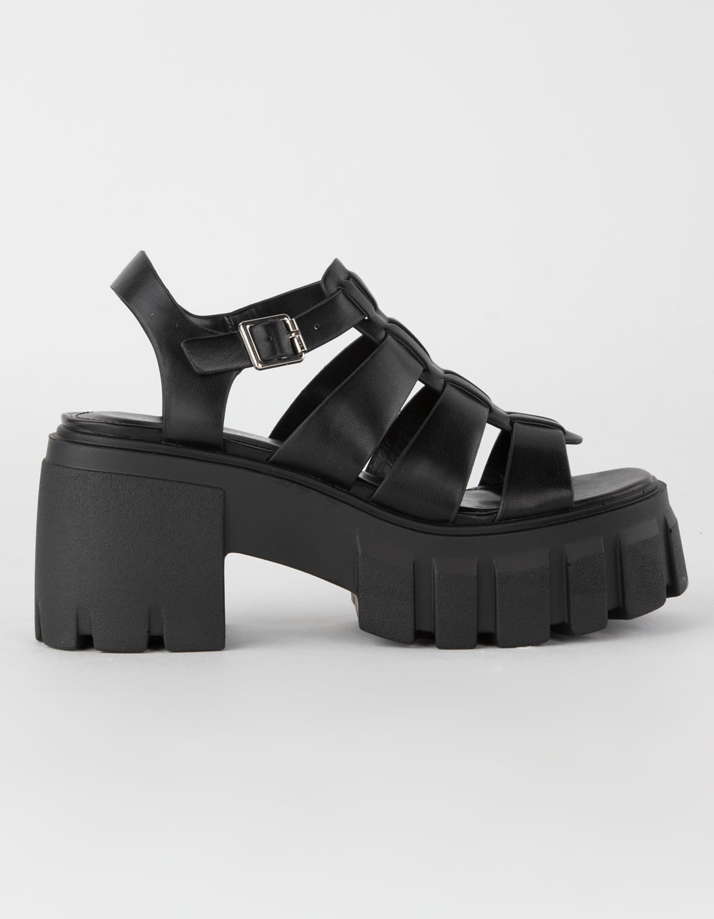 MADDEN GIRL Genesis Cage Platform Womens Sandals - BLACK | Tillys