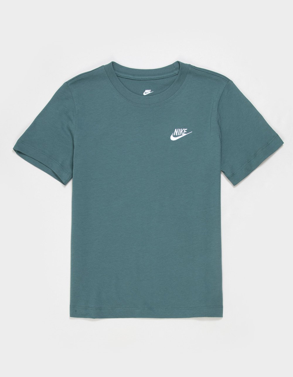 NIKE Sportswear Futura Embroidered Boys Tee - SLATE