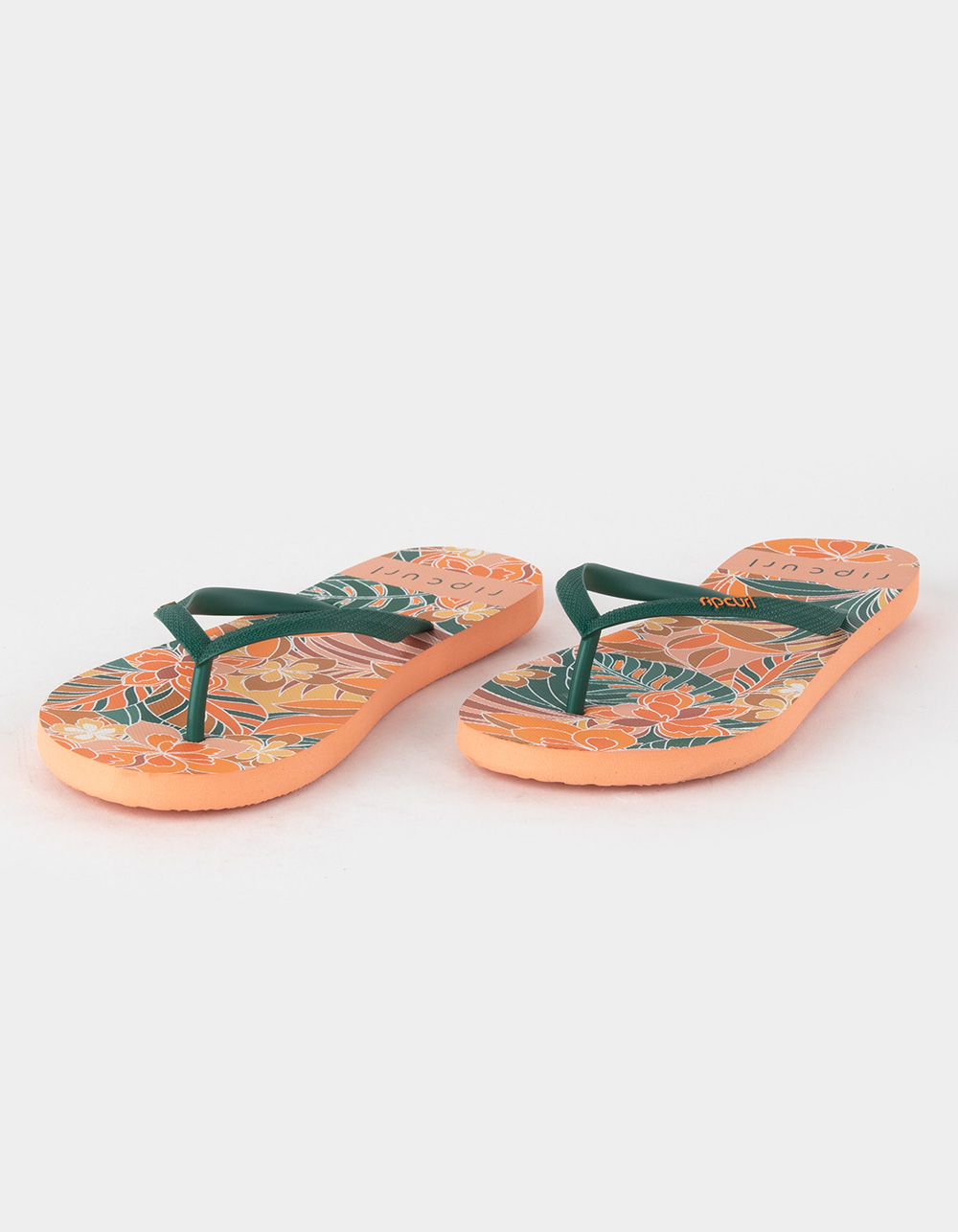 RIP CURL Brazilian Soul Womens Thong Sandals CORAL COMBO Tillys