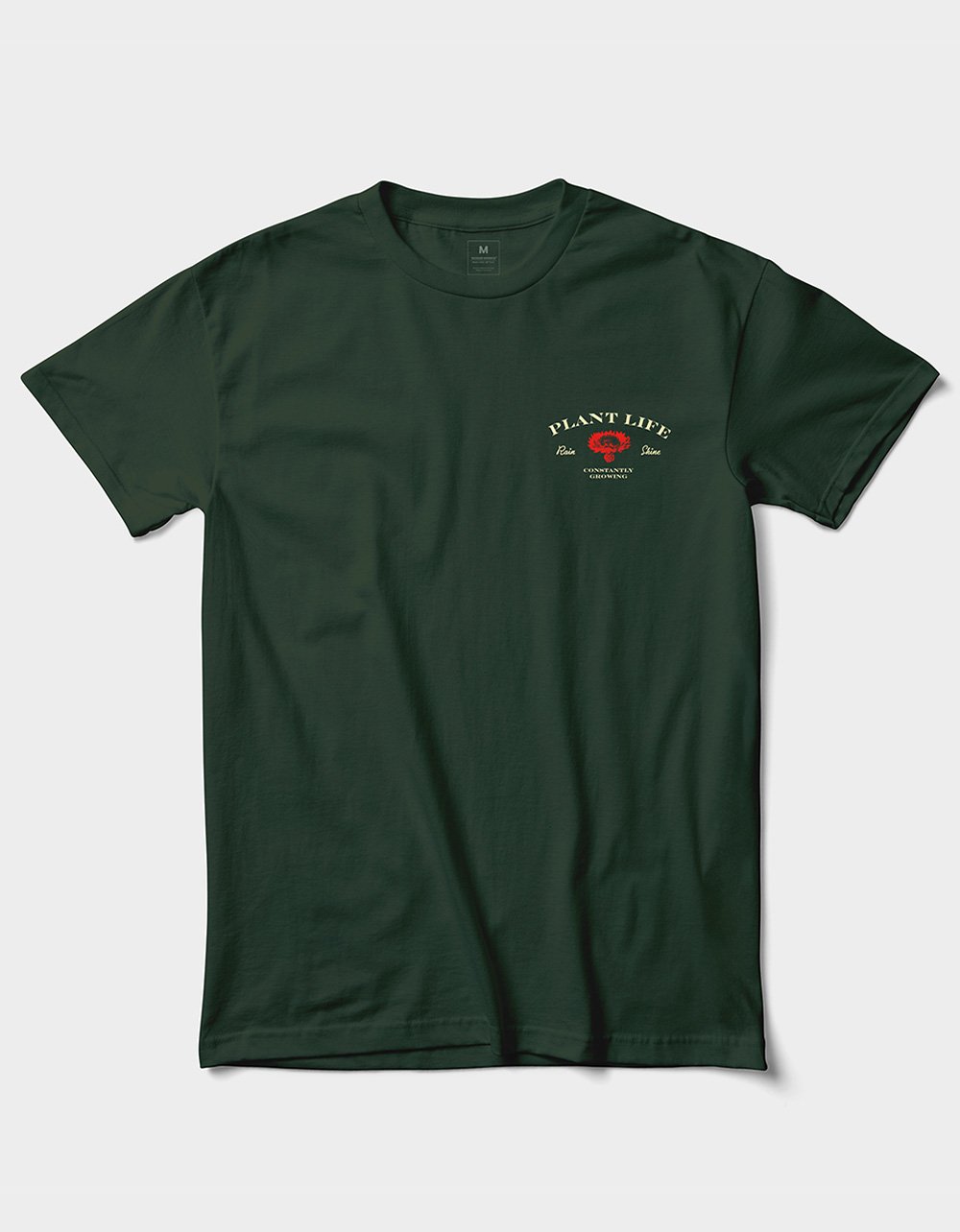 BECAUSE WEEKEND Plant Life Mens Tee - FOREST