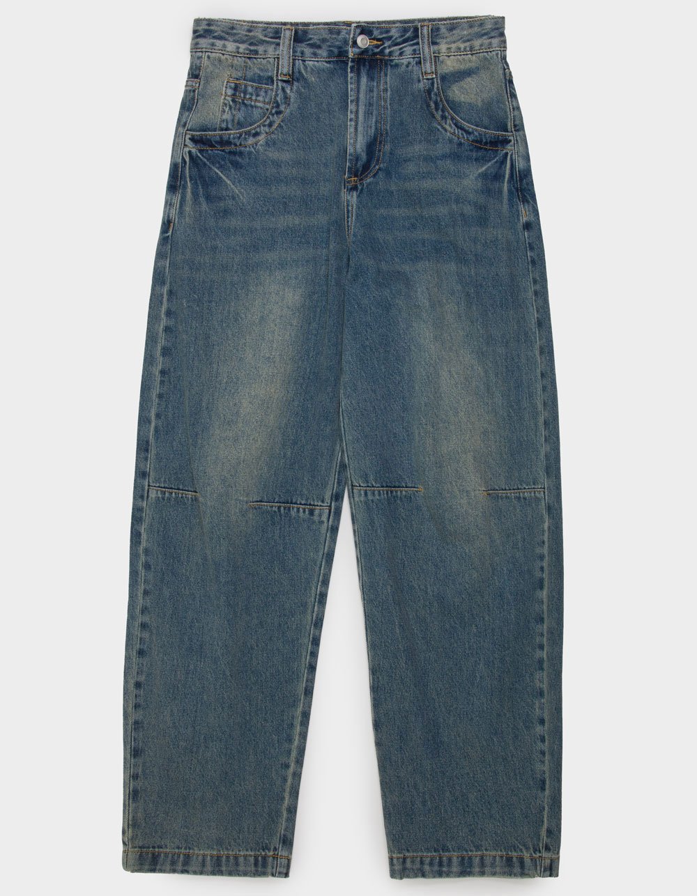 RSQ Mens Skater Baggy Jeans - TINTED DENIM