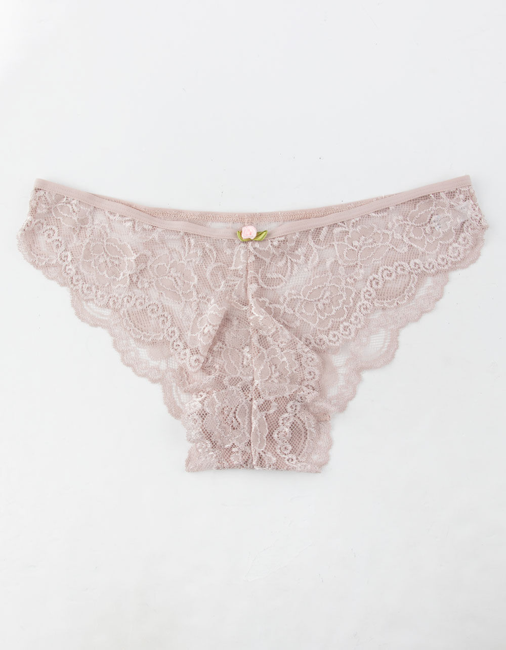FULL TILT Lacey Mauve Bikini Panties - MAUVE | Tillys