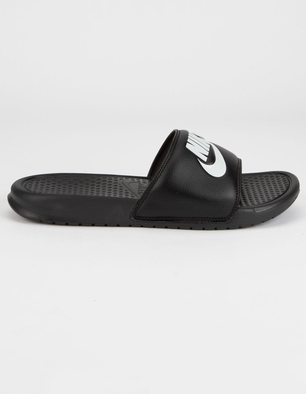 NIKE Benassi JDI Mens Slide Sandals - BLK/WHT | Tillys