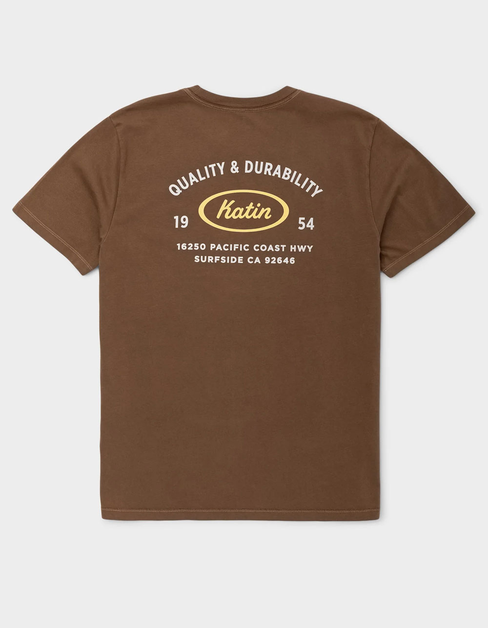 KATIN Transit Mens Tee - BROWN