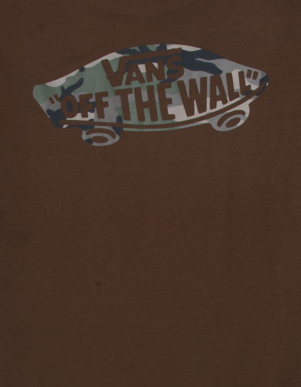 VANS Double Standard Fill Boys Tee - BROWN