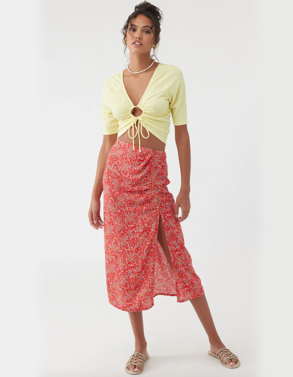 O'NEILL Rosita Midi Skirt RED Tillys