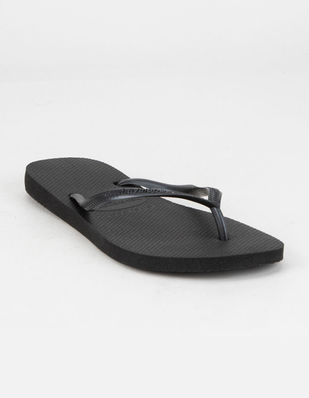 HAVAIANAS Slim Womens Black Sandals - BLACK | Tillys