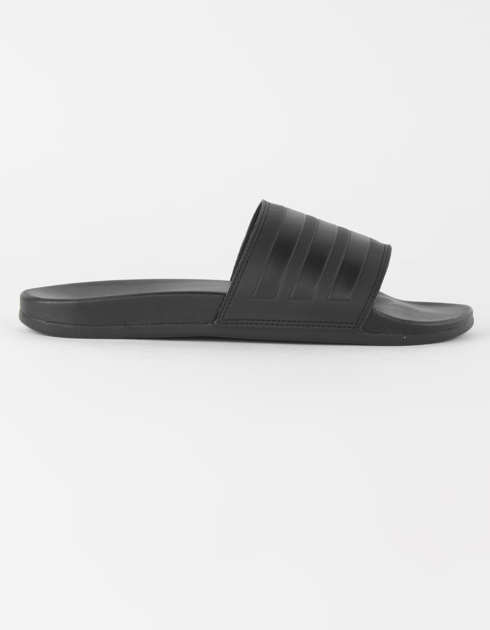ADIDAS Adilette Comfort Mens Slide Sandals - BLACK | Tillys