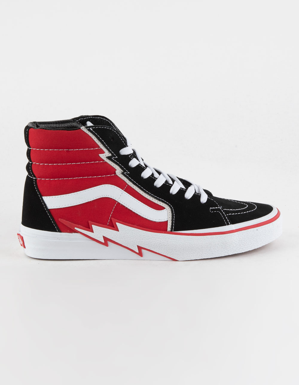 VANS Sk8-Hi Bolt Shoes - BLK/RED | Tillys