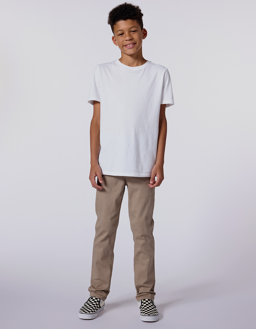 RSQ Boys Slim Chino Pants - KHAKI