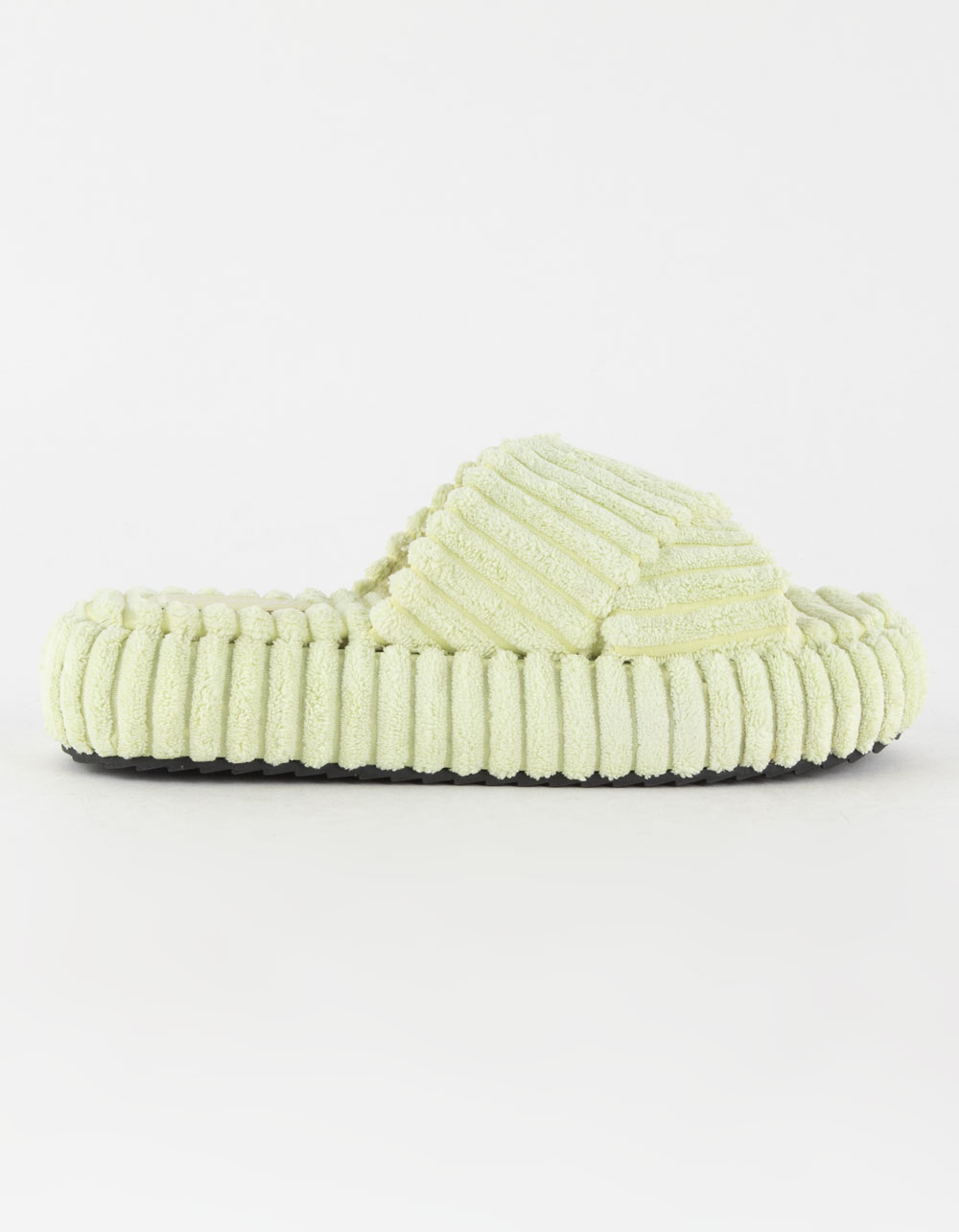 FREE PEOPLE Ibiza Womens Terry Slide Sandals - LIME | Tillys