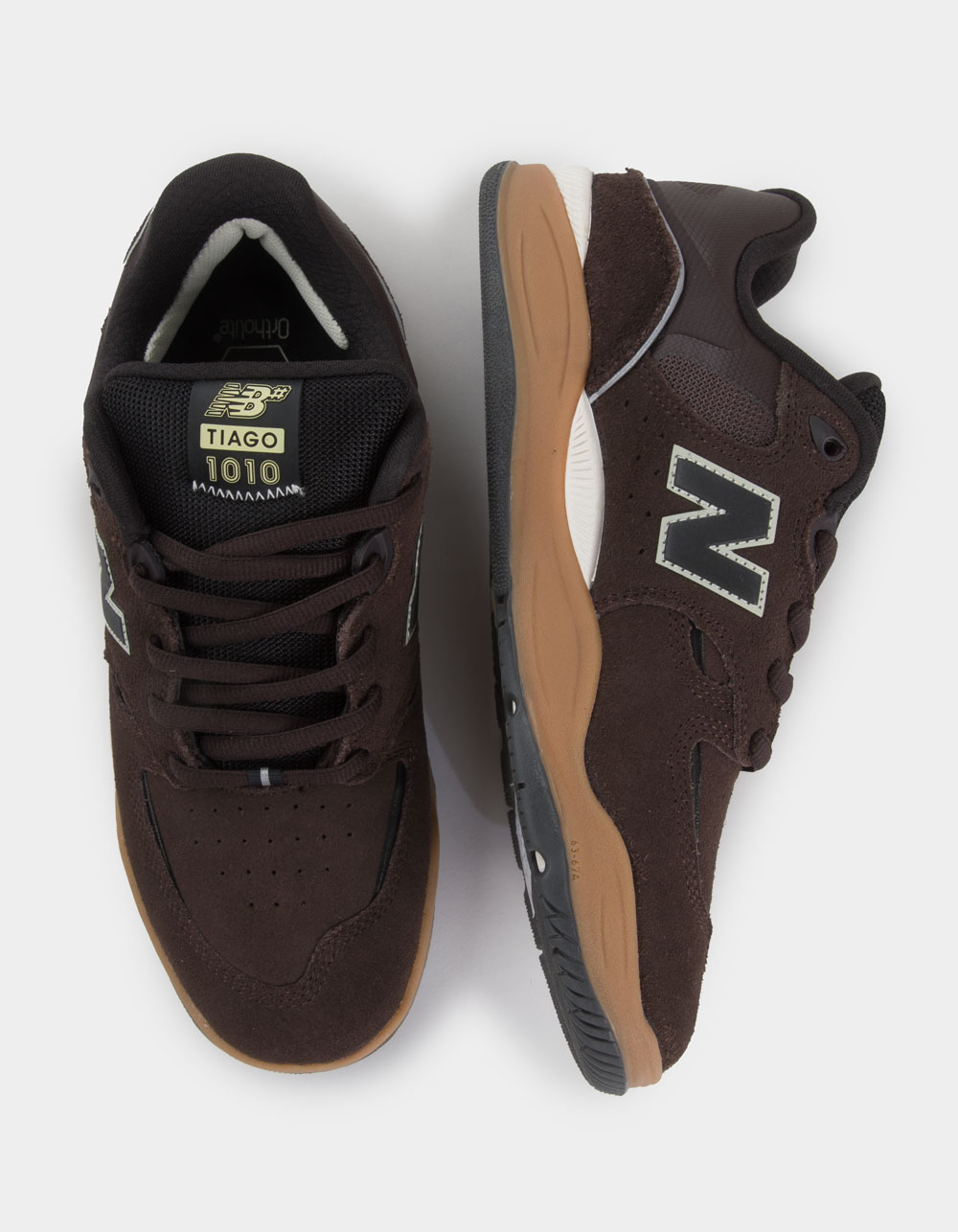 NEW BALANCE Numeric Tiago Lemos 1010 Mens Skate Shoes - BROWN COMBO