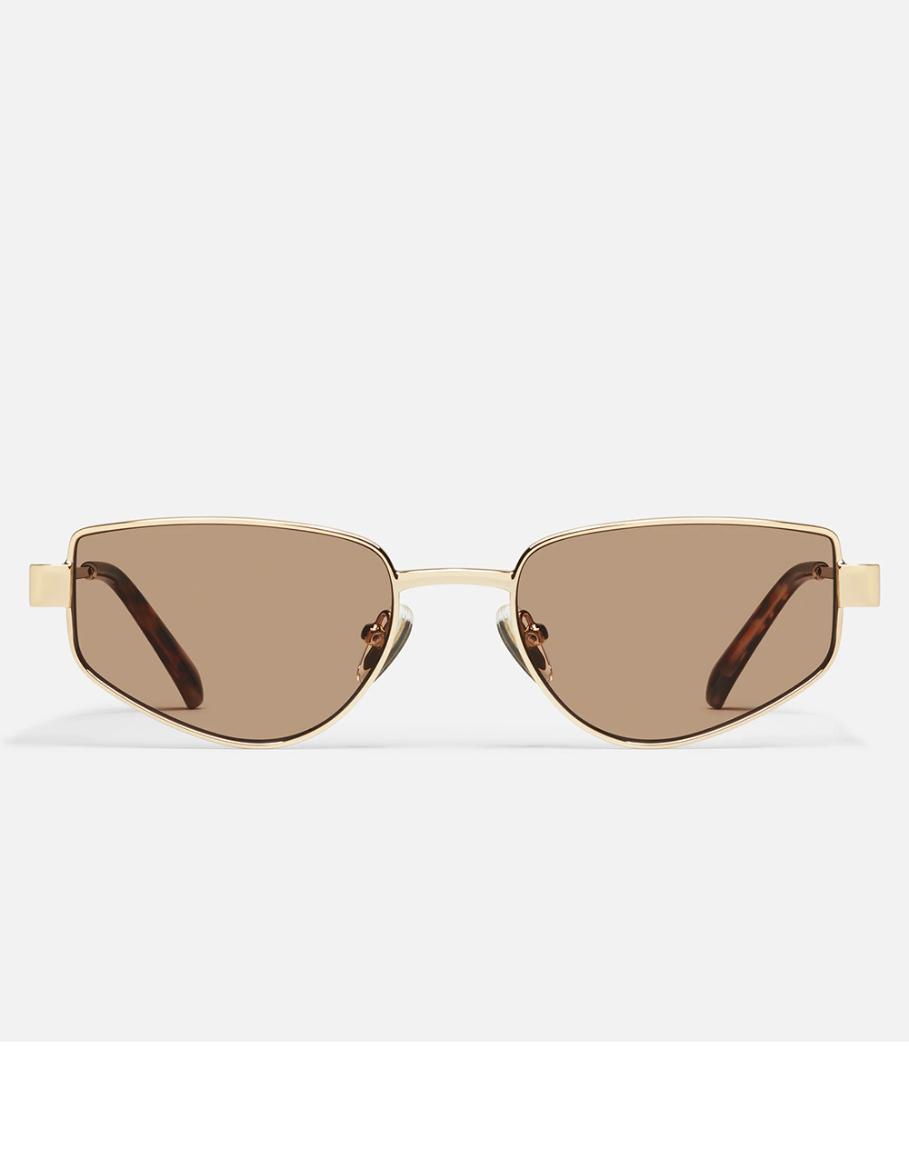 QUAY AUSTRALIA Hit Single Sunglasses - GOLD