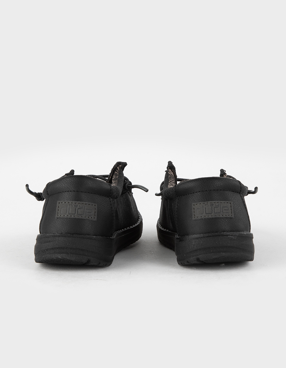 HEY DUDE Wally Youth Basic Black Boys Shoes BLACK Tillys