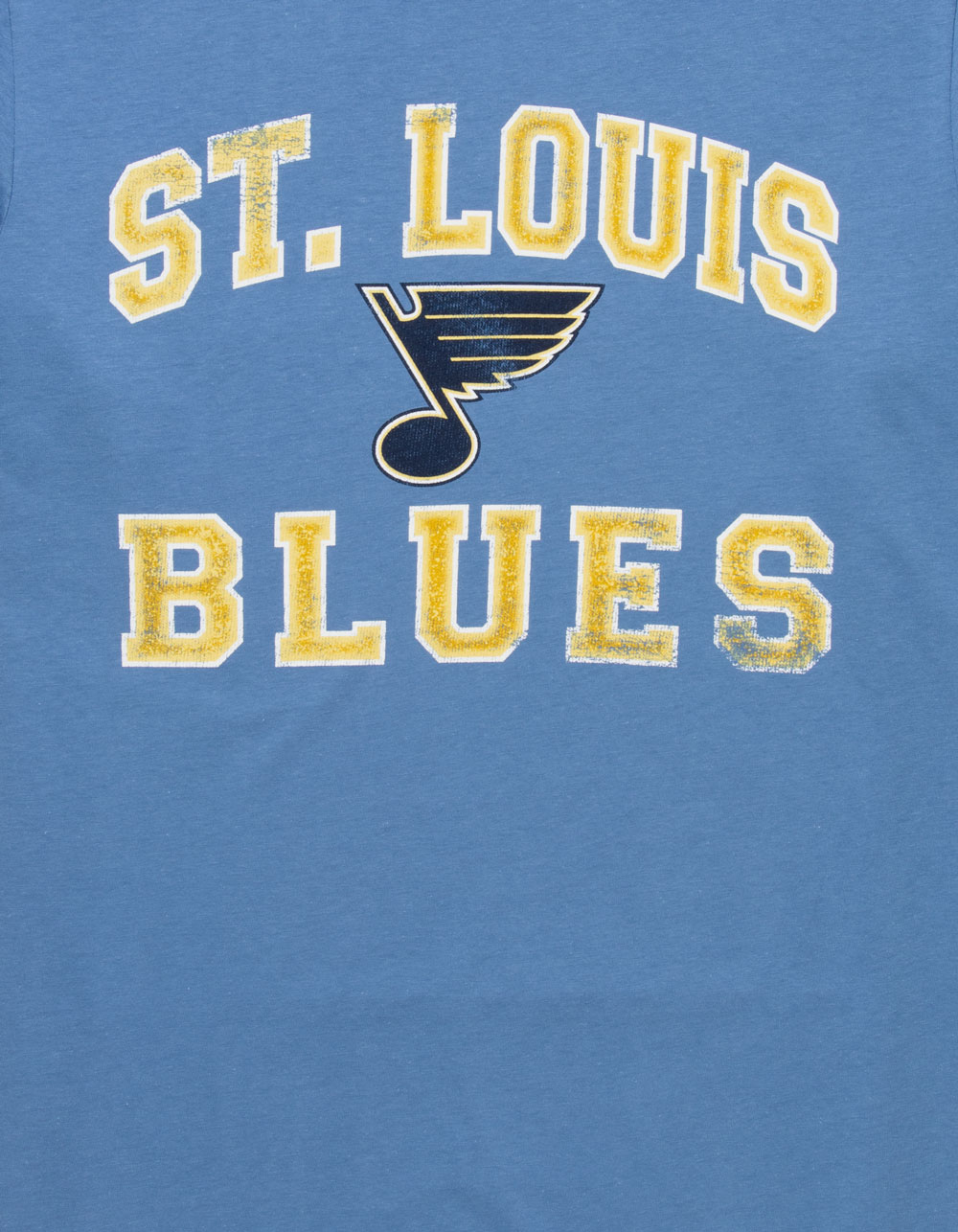 47 St Louis Blues Mens Womens Union Arch Franklin Tee Adult Cadet Blue T-Shirt