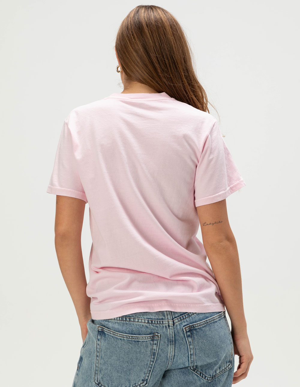 RIOT SOCIETY Starfish Womens Boyfriend Tee - PINK