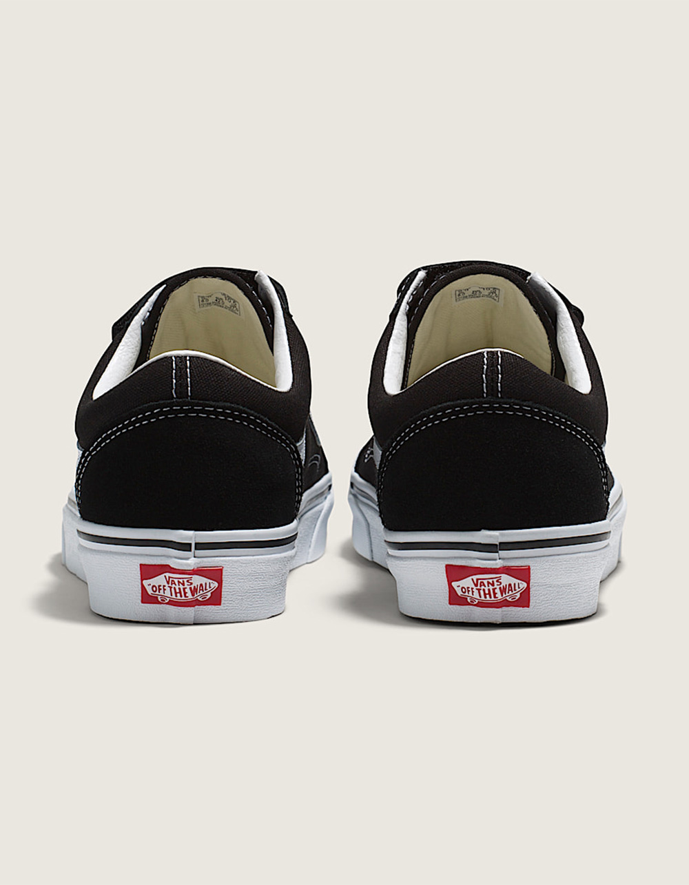 VANS Old Skool V Mens Shoes - BLK/WHT
