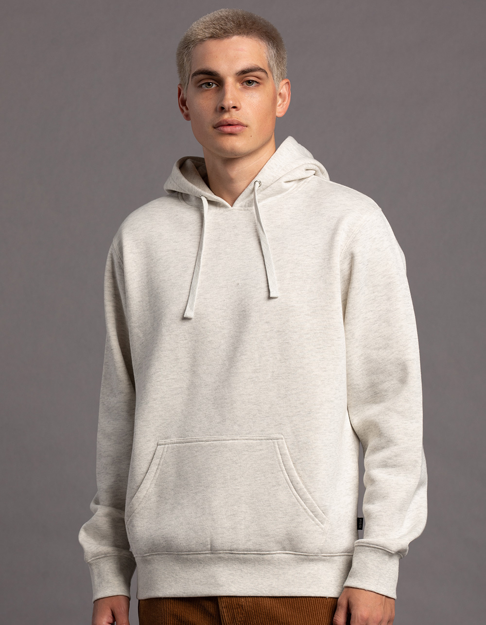 RSQ Mens Pullover Fleece Hoodie - OATMEAL | Tillys