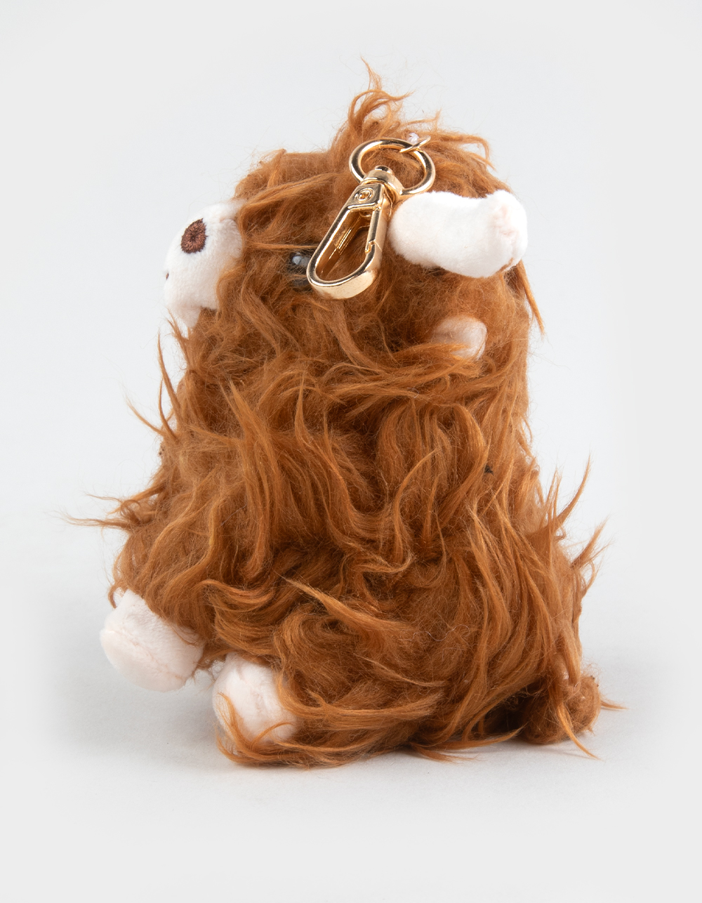 FULL TILT Plush Highland Cow Bag Charm - BROWN