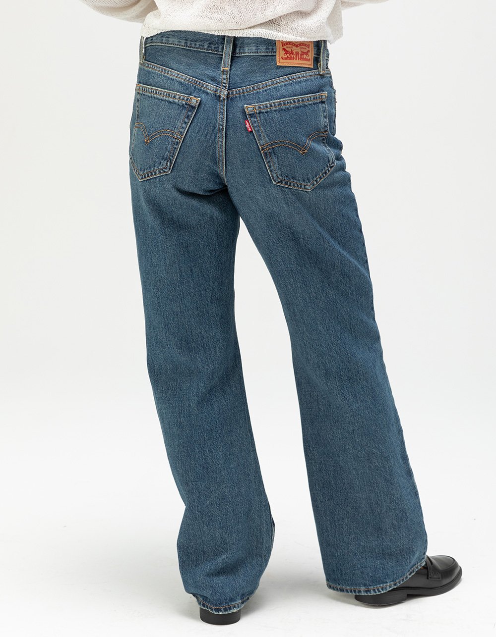 LEVI'S 94 Baggy Bootcut Womens Jeans - Paradise Found VINTAGE MED