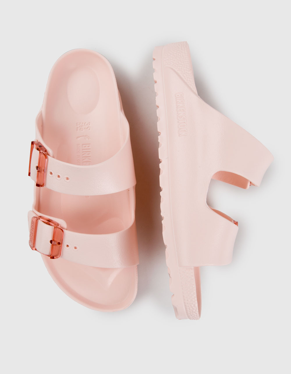 BIRKENSTOCK Arizona Stealth Buckle EVA Womens Sandals - ROSE