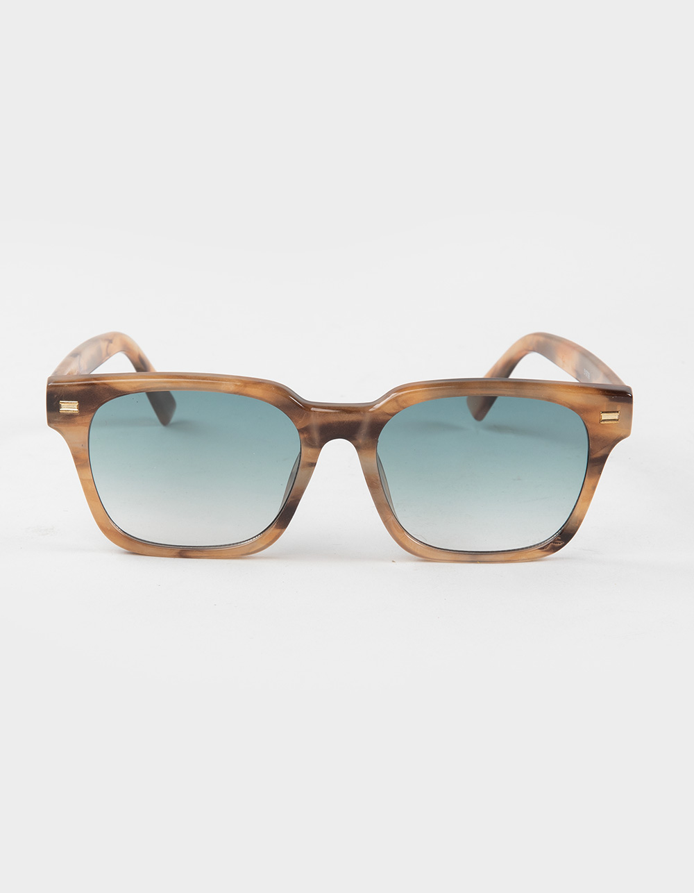 RSQ Classic Square Light Lens Sunglasses - TORTOISE