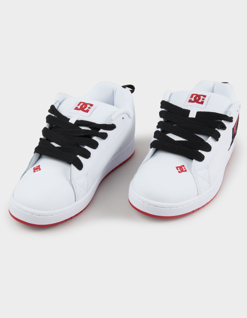 DC Shoes Court Graffik Mens - WHT/RED