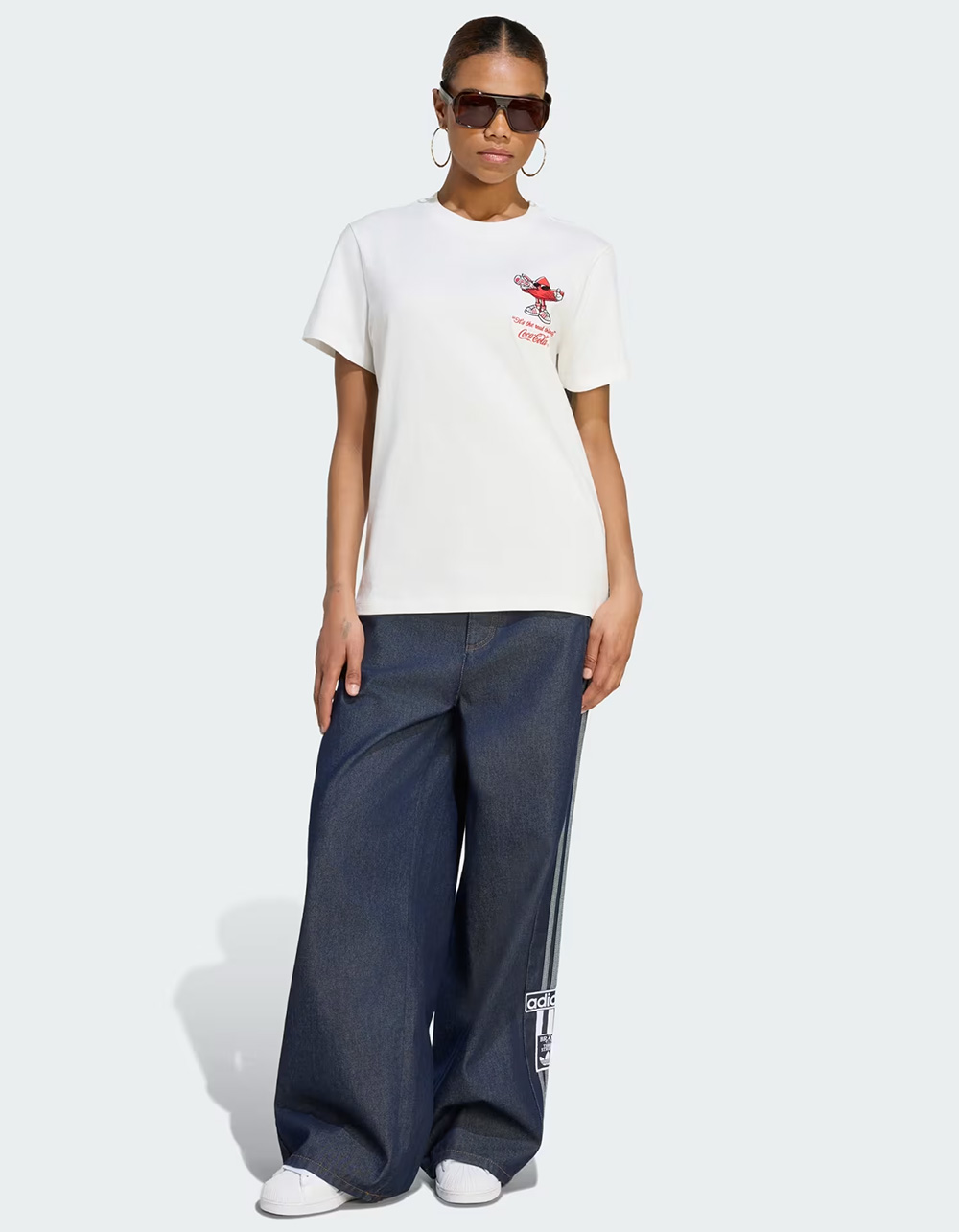 ADIDAS Originals x Coca-Cola GFX Trefi Womens Tee - WHITE