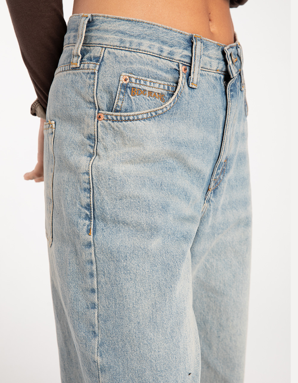 BDG Urban Outfitters Logan Loose Fit Womens Jeans - LT BLAST | Tillys