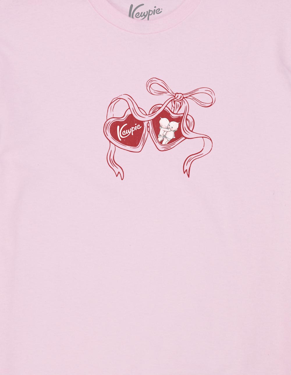 KEWPIE Locket Unisex Tee - LIGHT PINK