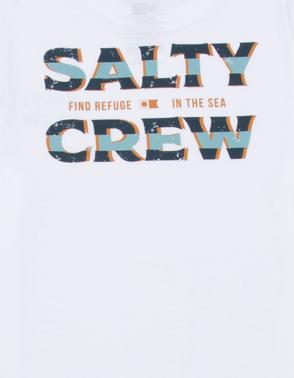SALTY CREW Offset Boys Tee - WHITE