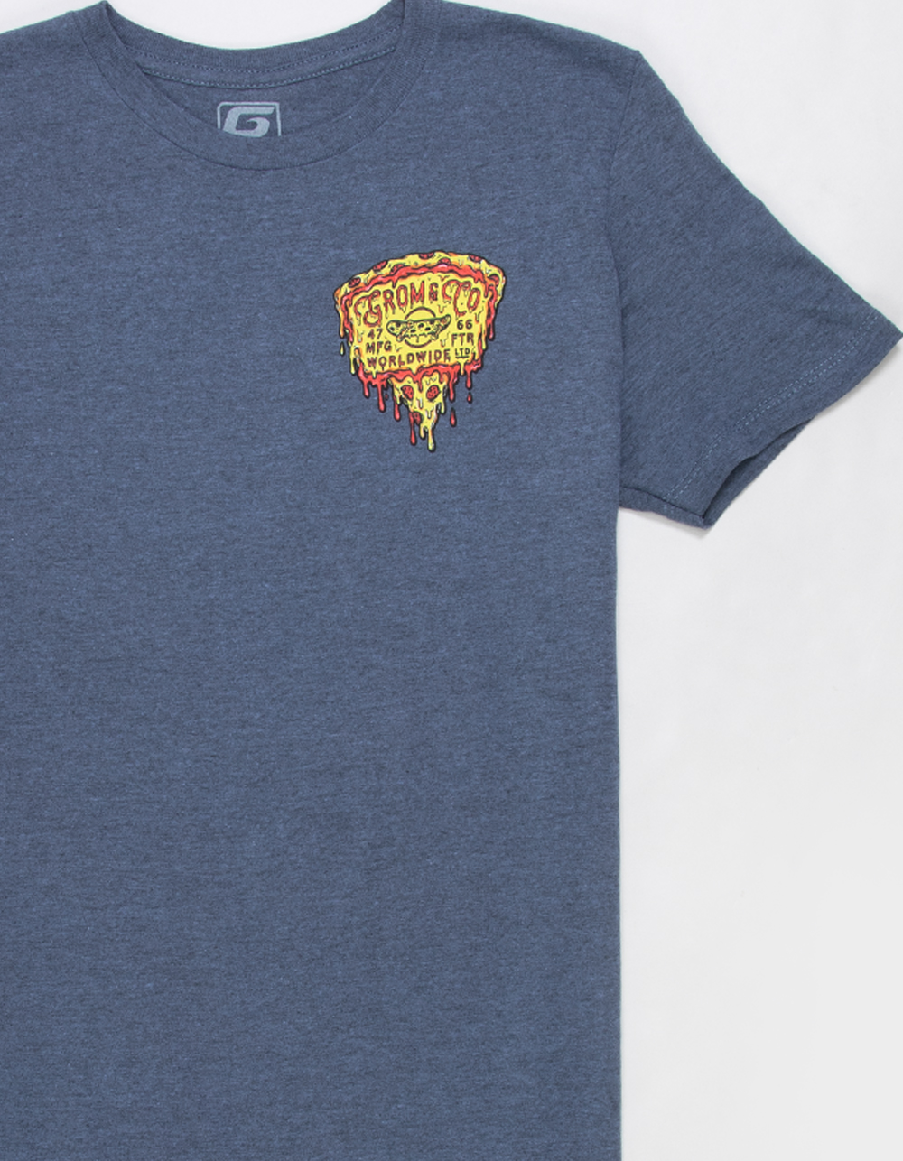 GROM Drippy Co Boys Tee - NAVY