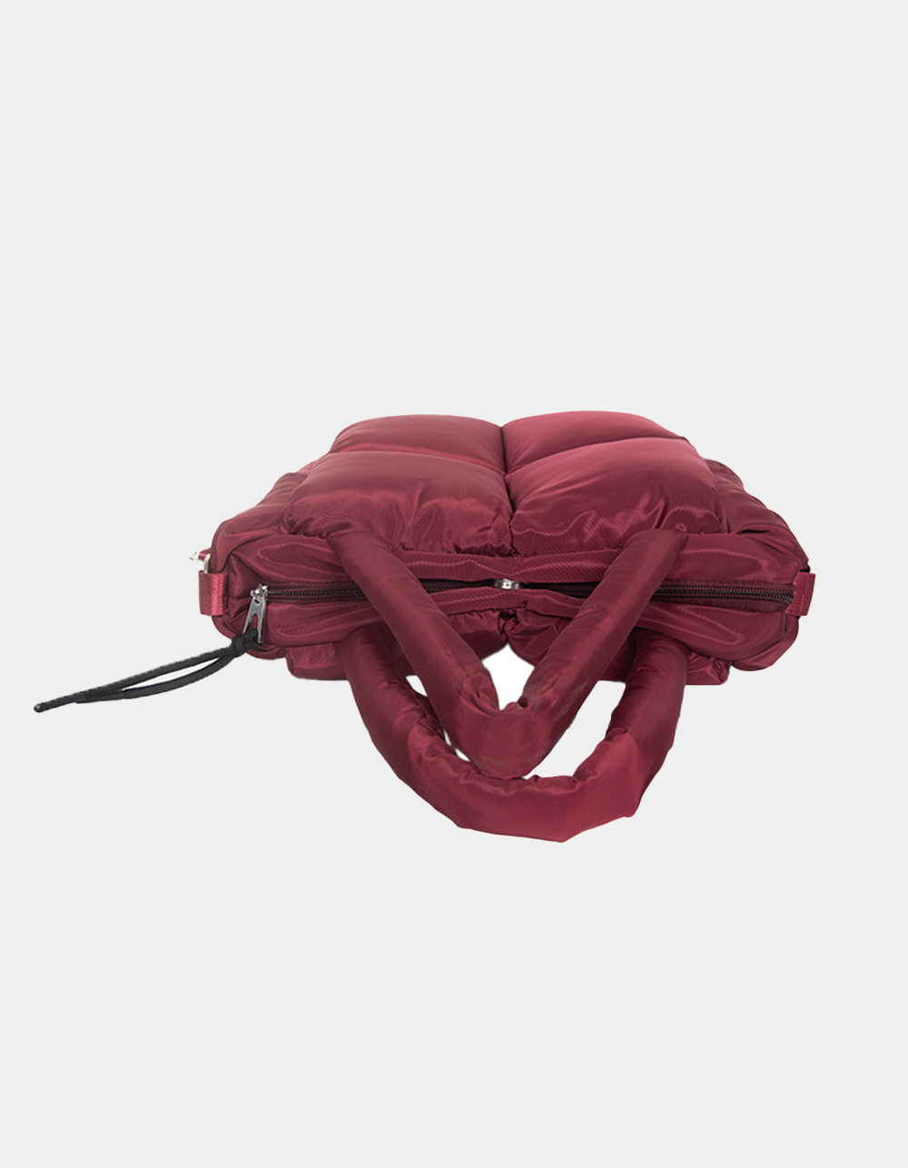 KATYDID Mini Puffer Tote Bag - WINE