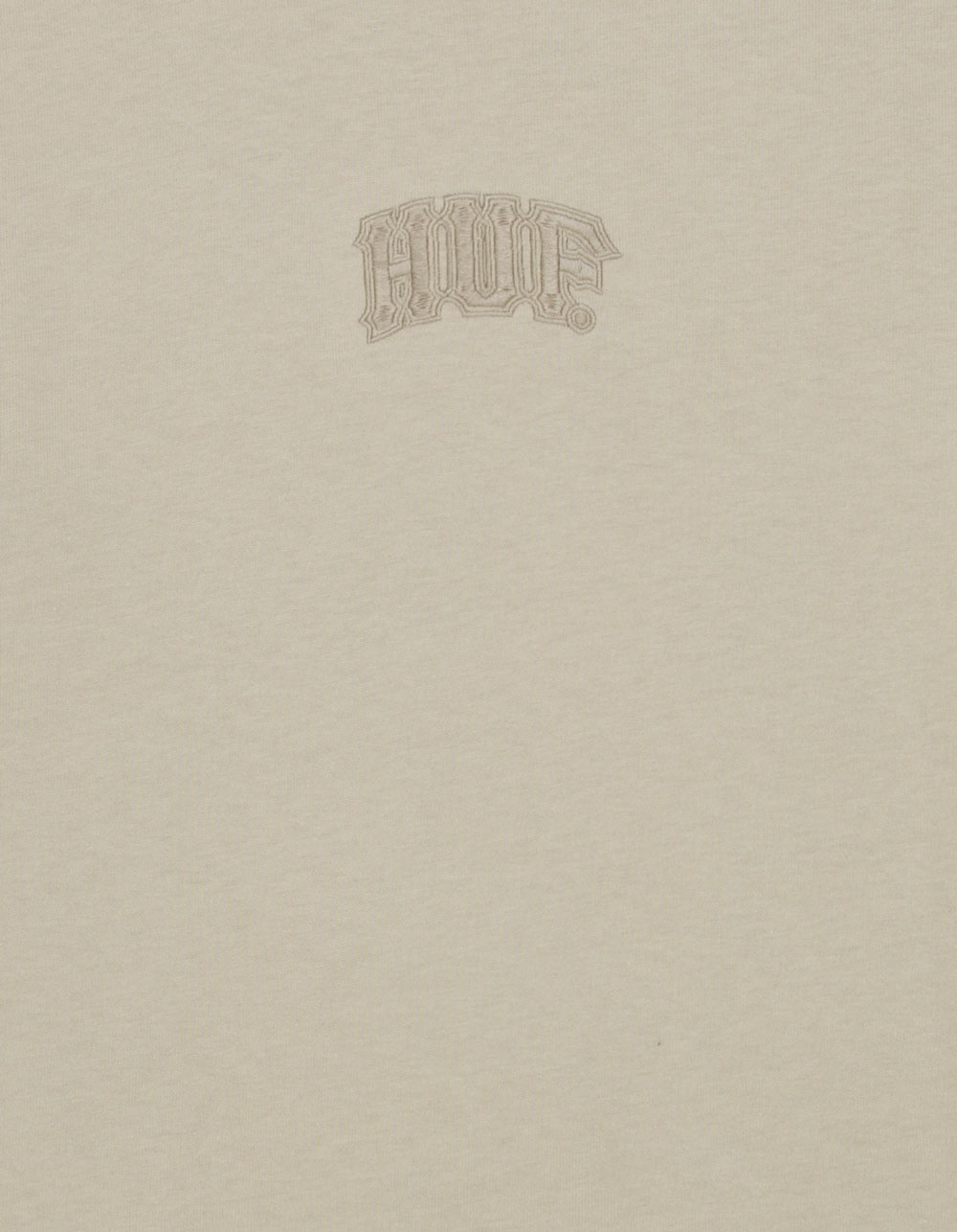 HUF Arch Mens Heavyweight Boxy Tee - SAND