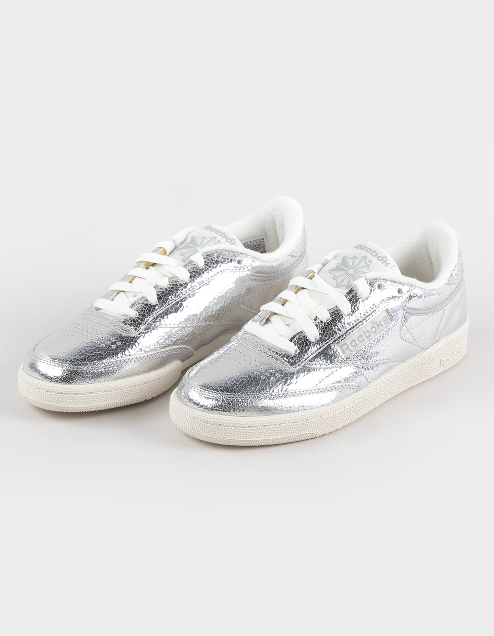 REEBOK Club C 85 Womens Shoes - SILVER
