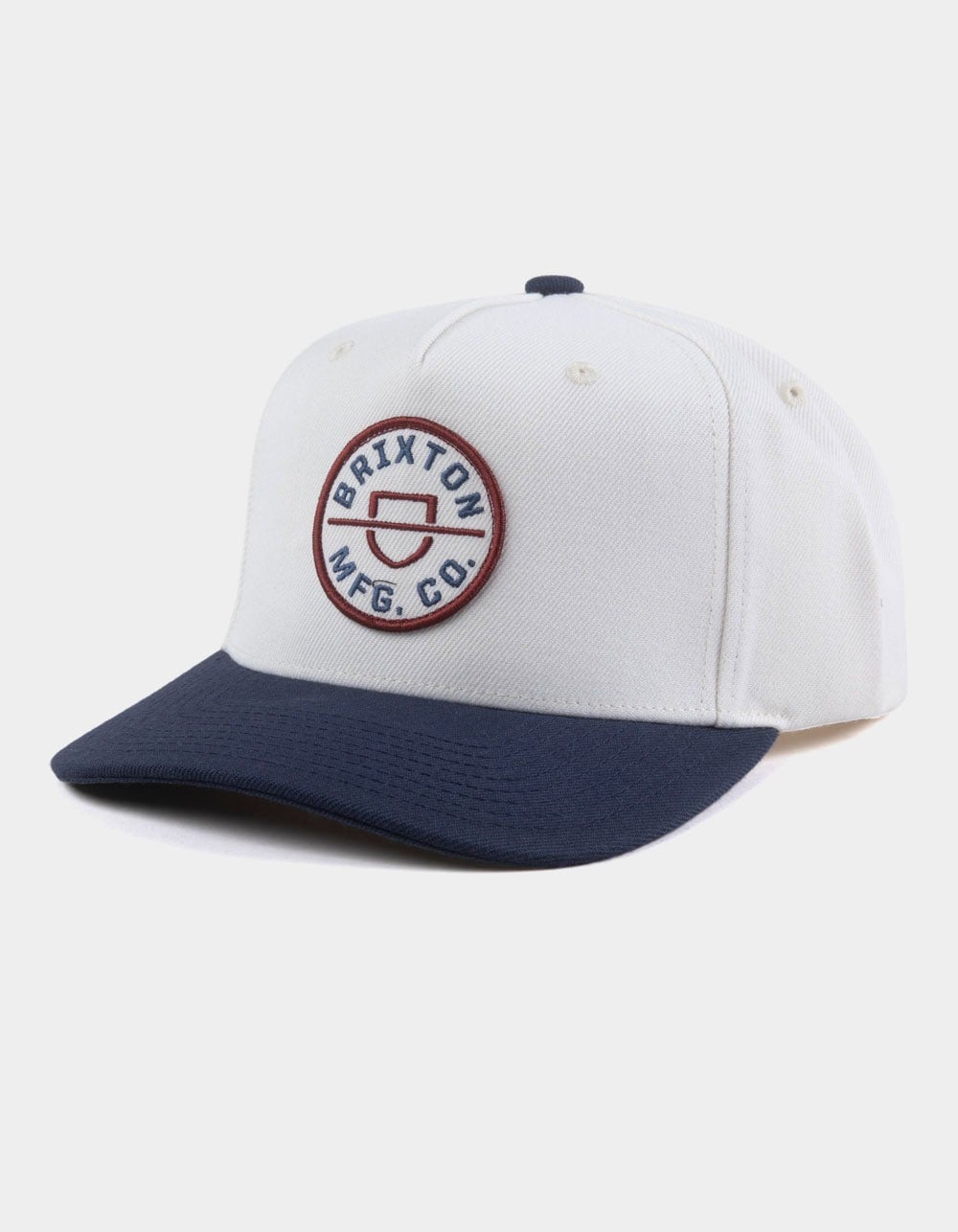 BRIXTON Crest C MP Snapback Hat - NAVY COMBO